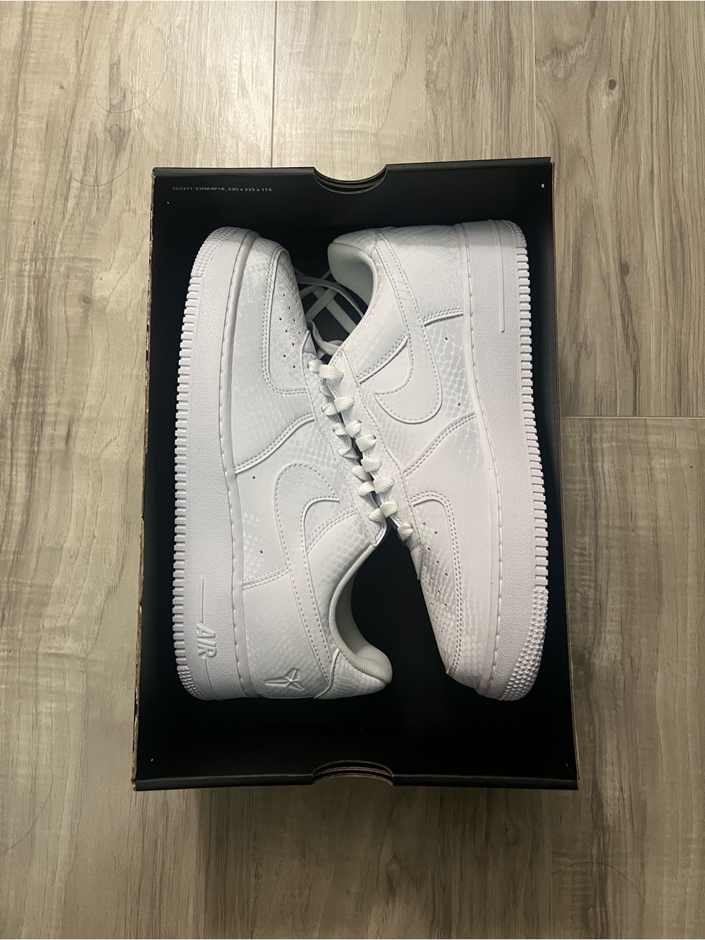 Kobe Nike Air force 1 white